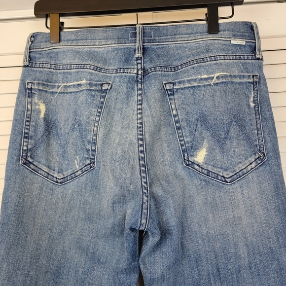 Mother The Stunner Ankle Fray in Graffiti Girl - Picture 8 of 16